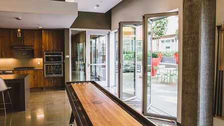 Resident Lounge featuring Shuffleboard and Resident Kitchen