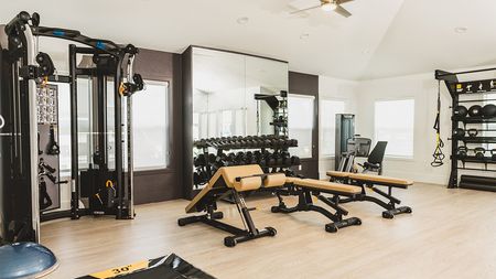 Fitness center with high-end equipment