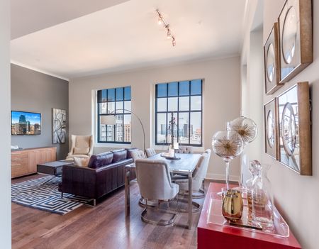Spacious Living Room | Luxury Apartments In Kansas City Missouri | The Power  Light Building
