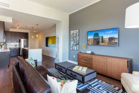 Elegant Living Room | Apartments For Rent In Kansas City | The Power  Light Building