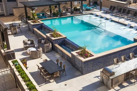 Sparkling Pool | Apartments For Rent In Kansas City | The Power & Light Building