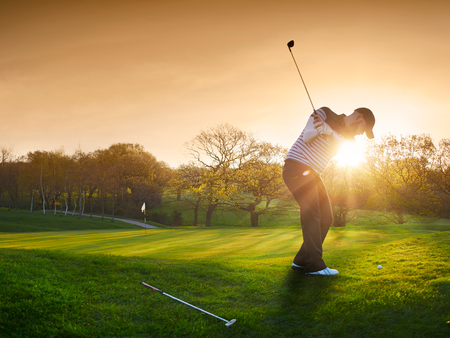 Golfing