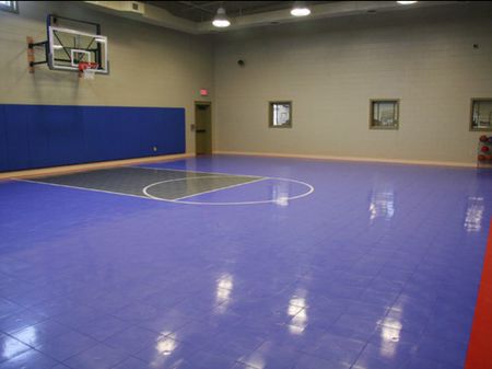 Community Center Gym Basketball Court
