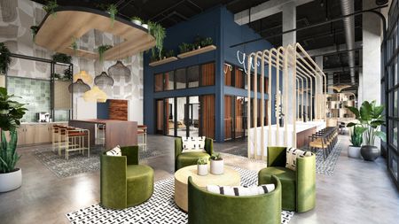 Rendering of Upcoming Lobby Renovation