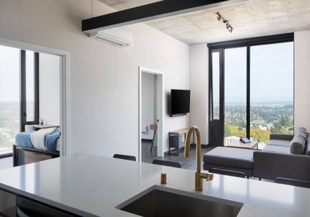 Kitchen & Living Room