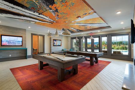 Pool Table in Resident Clubhouse
