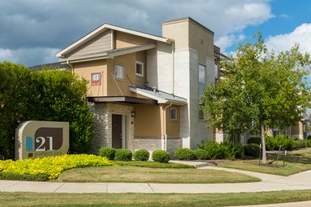 Street view of the apartments
