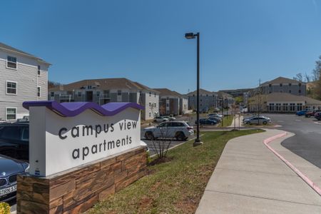Campus View Apartments Sign