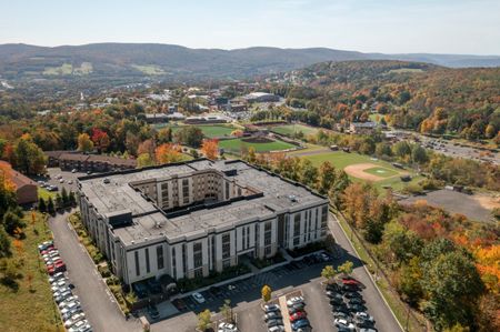 Aerial view of Hillside Commons Exterior