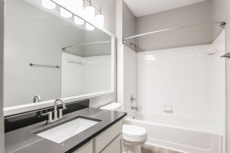 Upgraded bathroom