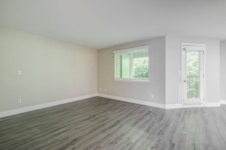 vacant renovated living room