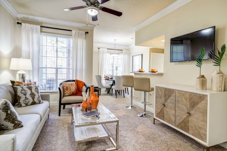 Spacious Living & Dining Room