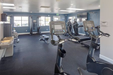 Newly renovated fitness center