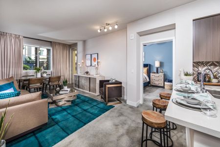 Living Room + Kitchen