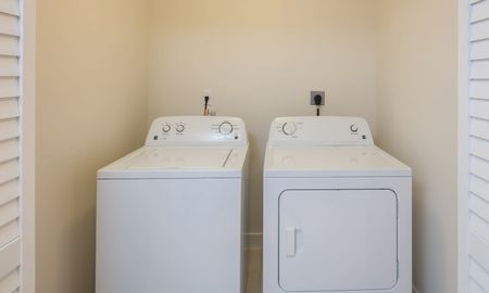 Laundry room at an apartment complex in Miami, FL.