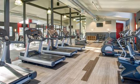 Fitness Center Treadmill