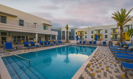 Resort-style at a rental community near Delray Beach.