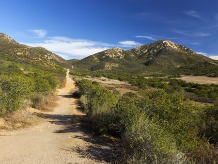 Hiking Trails and Mountains Outdoors
