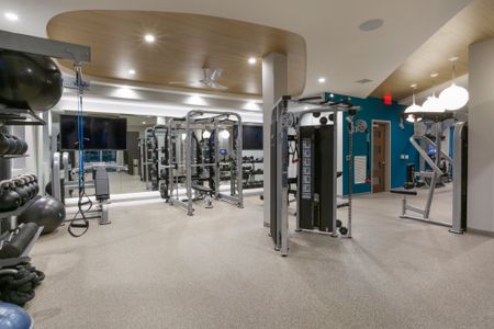 Strength machines in Fitness Center