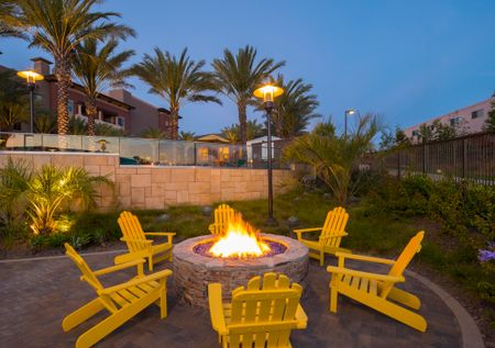 Outdoor Lounge + Firepit