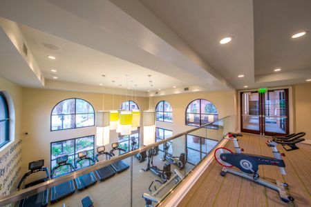 Fitness Center Aerial View