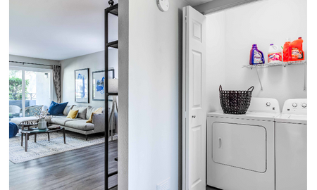 Living and Laundry Areas