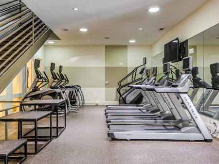 Fitness Center | Cardio Equipment | | Apartments For Rent In Oak Lawn Dallas | Dallas Texas Apartments | 4110 Fairmount