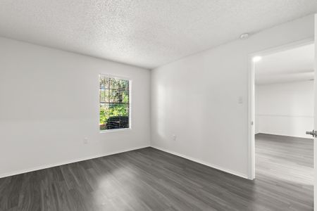 Bedroom in an apartment on Coachman Rd in Clearwater, FL.