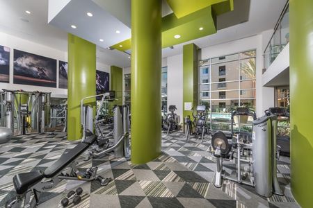 Fitness Center with Spin Bikes