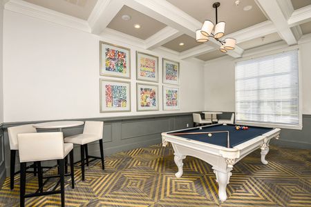 Clubroom for apartments in Tampa, FL.