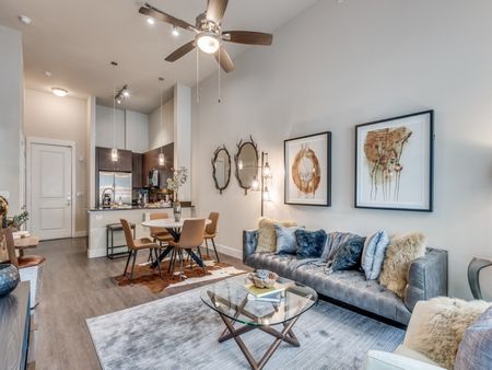 Living Room | Apartments For Rent In Oak Lawn Dallas | Dallas Texas Apartments | 4110 Fairmount