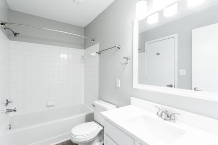 Upgraded bathroom