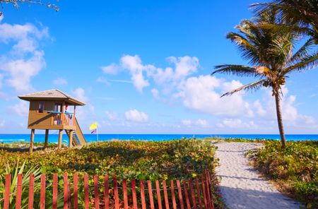 Delray Beach, located near The Franklin apartments.