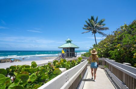 Boca Raton Florida beach view