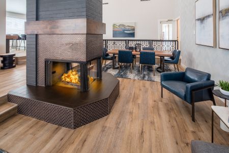 Clubhouse with Fireplace
