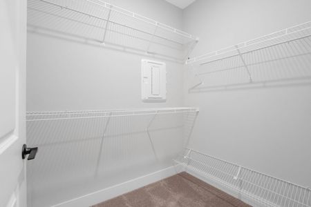Master Bedroom Closet: Two Bedroom, Two Bathroom Aspen at The Oliver