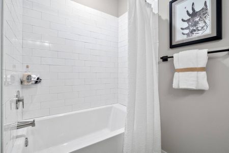Bathroom: Studio, One Bathroom Oak at The Oliver