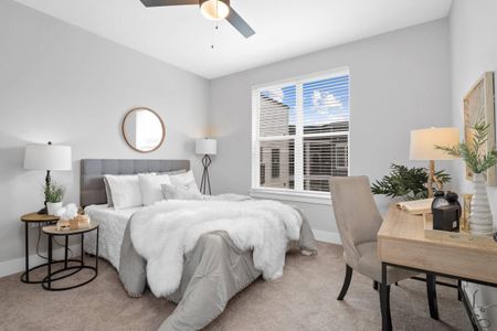 Bedroom: One Bedroom, One Bathroom Spruce at The Oliver