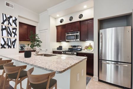 Premium Kitchen Finishes | Luxe at Union Hill | Kansas City, MO Apartments