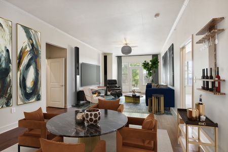 Open Concept Living Space | Luxe at Union Hill | Kansas City, MO Apartments