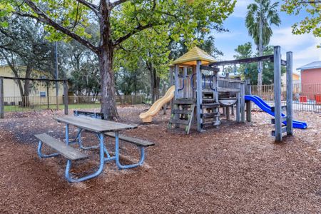 Playground and picnic area at Magnolia Point apartments
