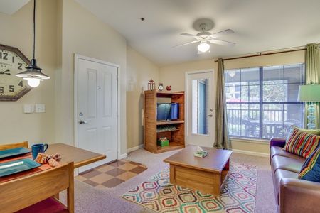 Light Infused  Living Area | The Lodge of  Athens | Best Apartments In Athens, GA