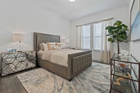 Light-filled Bedroom | The Luxe at Mercer Crossing | Apartments Farmers Branch
