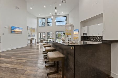 Lobby Area | The Luxe at Mercer Crossing | Apartments Farmers Branch