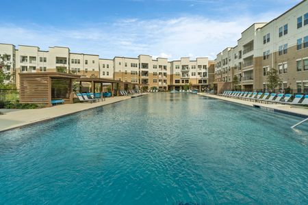 Sparkling Pool | The Luxe at Mercer Crossing | Apartments In Farmers Branch