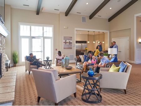Thoughfully designed Community Clubhouse | The Winhall of Williams Pointe | Apartments in Des Moines, IA