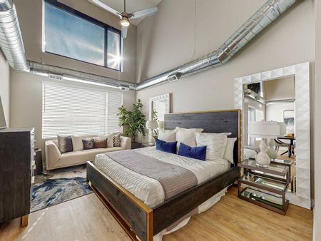 Comfortable Bedroom | Linc at Grays Station | Des Moines Apartments