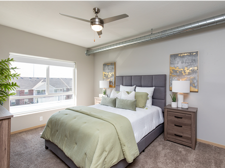Spacious Bedroom | Lake Shore | Ankeny, Iowa Apartments
