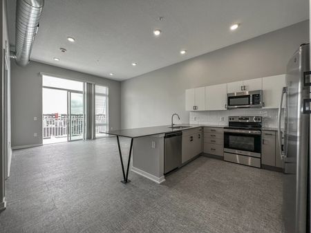 Level | Luxury Apartments | Kitchen & Living Area | East Village