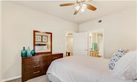 Bedroom | Riviera at West Village | Apartments In Dallas